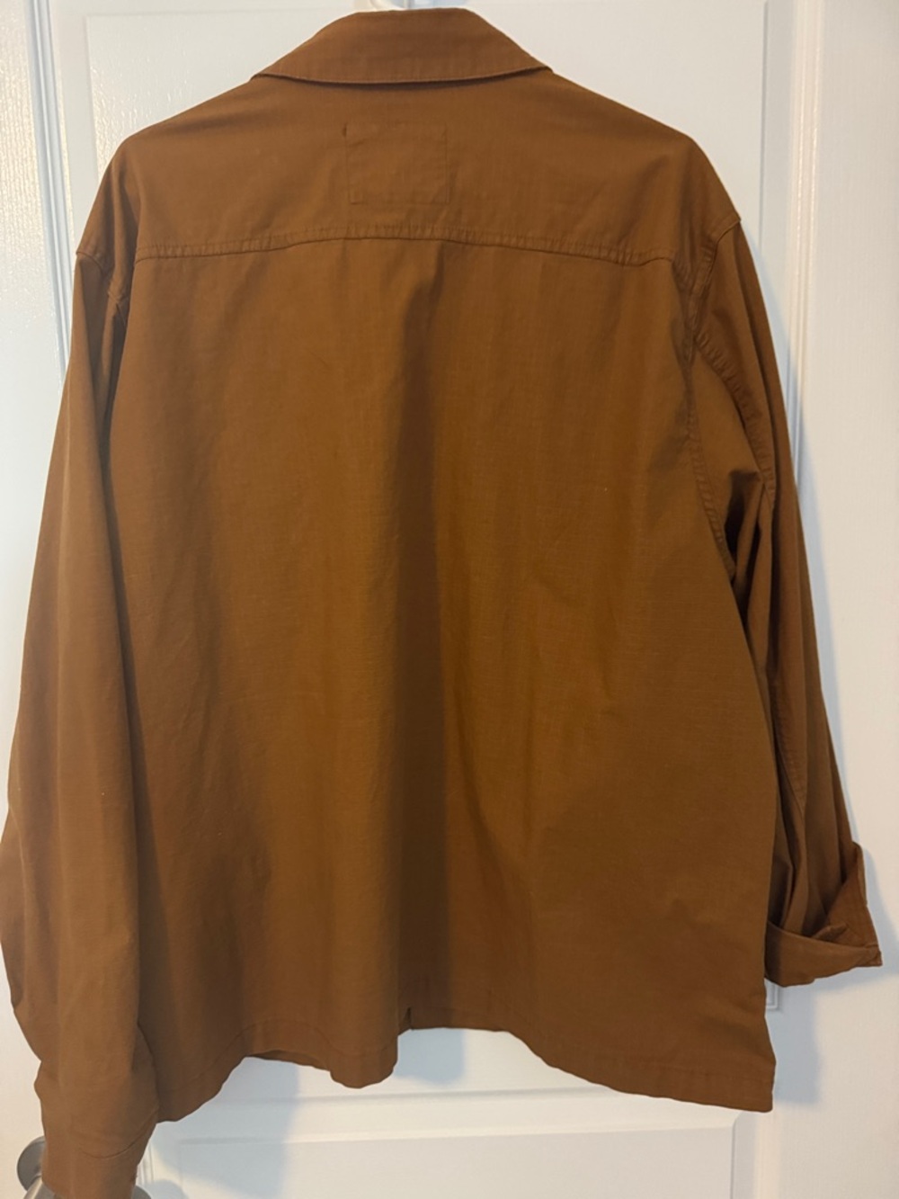 Old Navy women’s Rust-Brown Lightweight Shirt Jacket NWOT - Picture 5 of 6